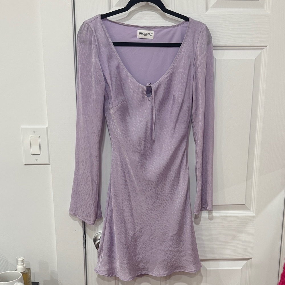 Princess Polly Lavender Long Sleeve Dress